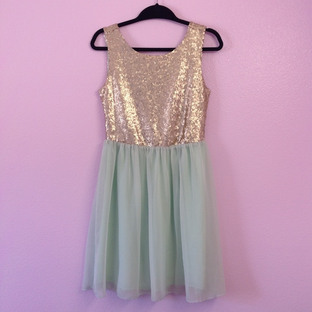 Adorable Shimmer Dress